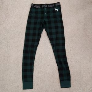 Victoria's Secret Pink thermal sleep leggings, med